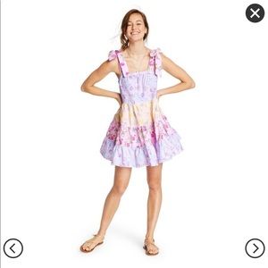 NWOT LoveShackFancy for Target Tie-Strap dress